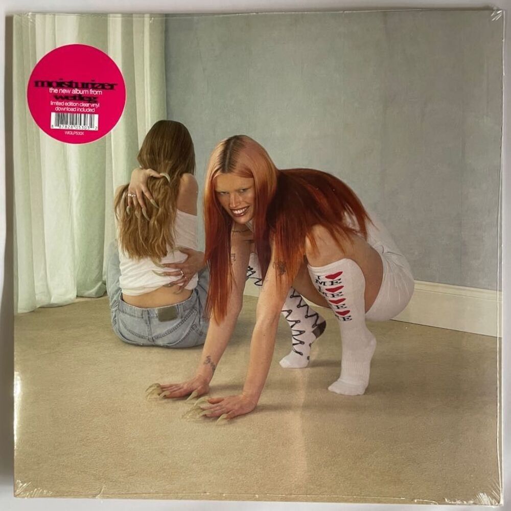 Wet Leg - Moisturizer - Limited Edition Clear Vinyl, NEW Sealed Indie Rock Pop